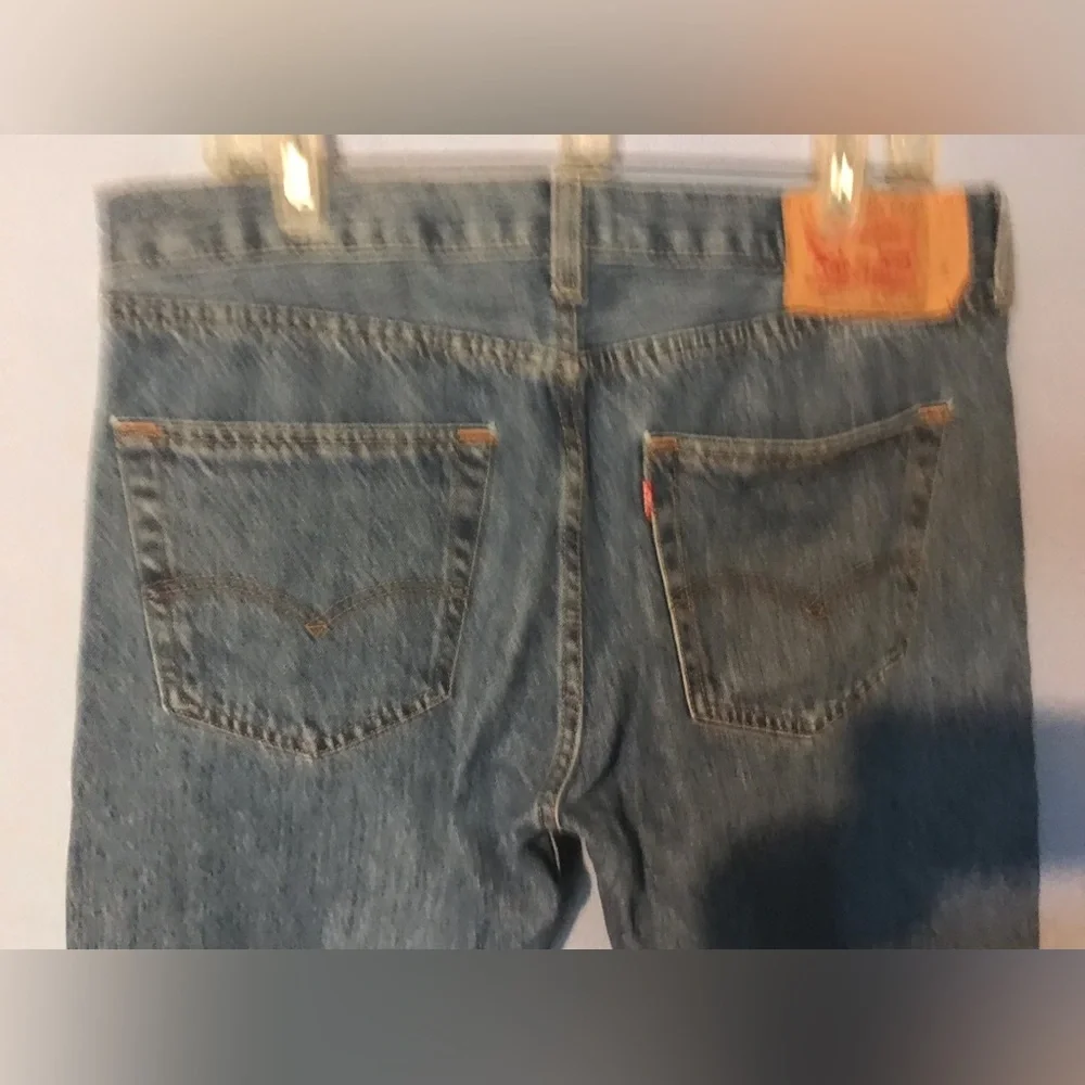 Vintage Levi's Men's Blue 501XX Series Straight Leg Denim Jeans Button Fly 36x32
